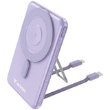 Verbatim 5 in 1 Charge 'n' Go 5000mAh Power Bank (Magnetic Wireless + Lightning + USB-C Cable) (CCC Certification)