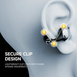 Buttons Clip Earclip AI Smart Earbuds
