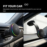 Connecty MagChill Qi2.2 Fast Charging 25W Car Charger