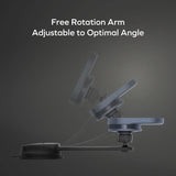 Momax 1-Move Q.Mag 25W Magnetic Wireless Charging Car Mount (Features active cooling technology)