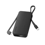 Momax 1-Power Vital+ 10000mAh Built-In Lightning & USB-C Cable (CCC Certification)