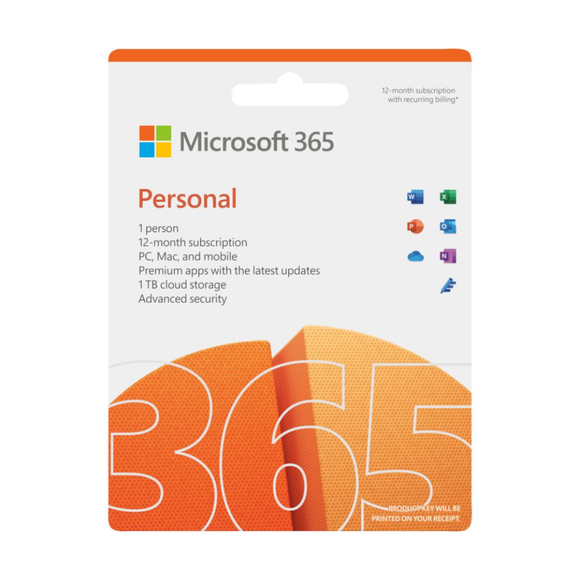Microsoft 365 Personal (12-Months Subscription) (ESD - License)