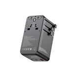 Minix TP100 100W Travel Adapter w/ Retractable Cable