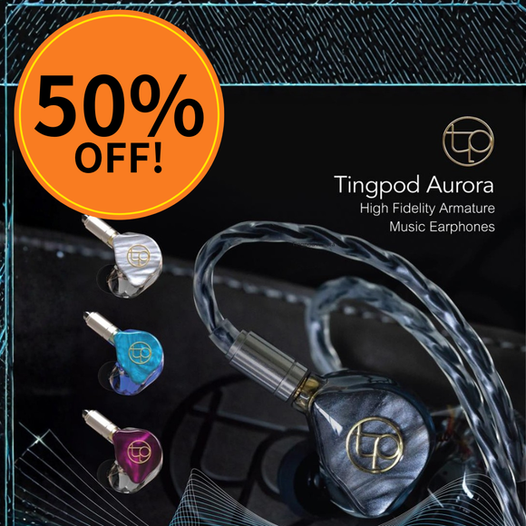 Tingpod Aurora High Fidelity Armature Music Earphones