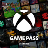 Microsoft Xbox Game Pass Ultimate (3-Months) - Digital Code