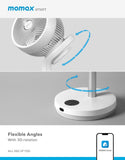 Momax AIRY 360 IoT 2-way Anion Air Circulation Fan